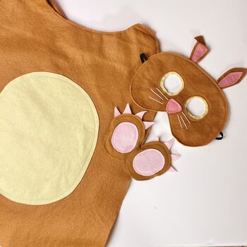 Brown Rabbit Costume For Kids And Adults, 6 of 10