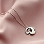 Personalised Interlinking Love Locket Necklace, thumbnail 6 of 12