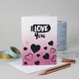 I Love You Valentine's Day Card, thumbnail 1 of 6