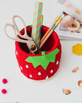 The Strawberry Rope Pot Craft Kit, 3 of 8