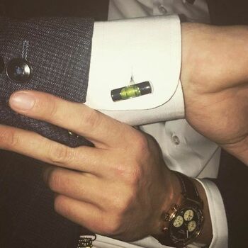 Spirit Level Cufflinks, 2 of 7