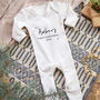Personalised Baby's First Christmas Outfit, thumbnail 1 of 9