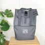 Block Adult Rucksack Personalised With Initials, thumbnail 4 of 7