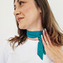 Eco Friendly Handmade Silk Skinny Scarf, thumbnail 9 of 12