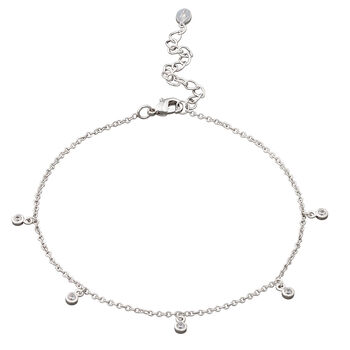 Anklet With Sparkle Drops, 4 of 6