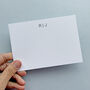 Couples Monogram Stationery, Personalised Thank You Notes, thumbnail 4 of 7