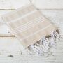 Striped Cotton Hand Towels And Tea Towels, thumbnail 2 of 9