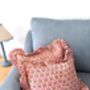 Floral Ruffle Cushion, thumbnail 3 of 3