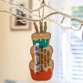 Personalised Birthday Cake Money Gift Holder, 2 of 6