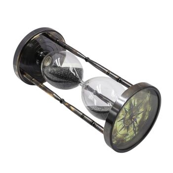 10 Minute Sand Timer With Compass On Both Ends, 4 of 7