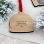 First Christmas As Big Brother Or Sister Snow Globe Style Personalised Bauble, thumbnail 6 of 7