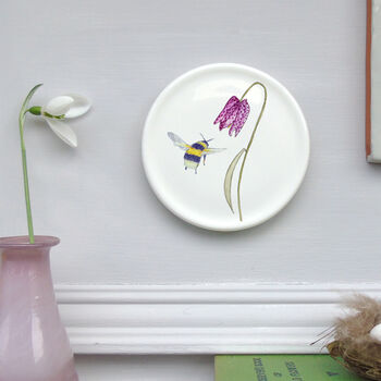 Spring Flower Decorative Mini Wall Plates, 4 of 6
