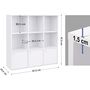 Nine Cube Bookcase Bookshelf Storage Unit, thumbnail 2 of 7