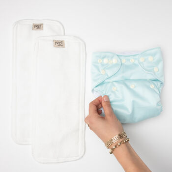 'Azure' Modern Cloth Nappy By Pēpi Collection, 12 of 12