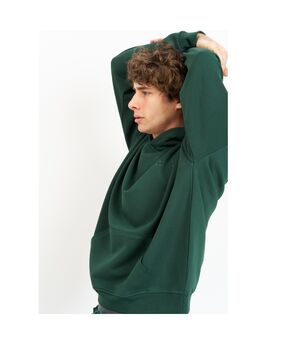 Dark Green Oversized 100% Cotton Loungewear Set, 4 of 4