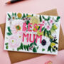 Best Mum Paper Cut Card, thumbnail 2 of 2