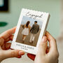 Personalised Engagement Memory Block For Couple, thumbnail 9 of 10