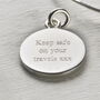 Personalised St. Christopher Sterling Silver Necklace, thumbnail 2 of 4