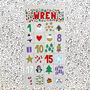 Personalised Hand Painted Christmas Advent Calendar, thumbnail 7 of 12