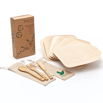 Bamboo Cutlery Set, 24 Piece, 3 of 6