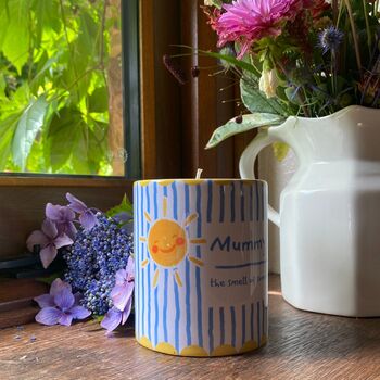 Mummy And Me Strawberry Sunshine Candle, 3 of 4