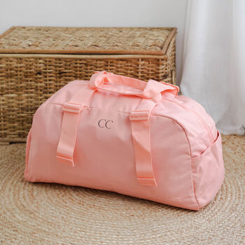 Personalised Bag With Initials Weekender Holdall, 3 of 7