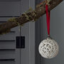 Hand Crafted Tangled Web Ceramic Bauble, thumbnail 6 of 7