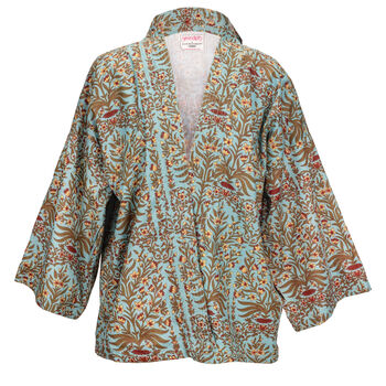 Serendipty Kimono Short Lt Blue Baroque, 2 of 2