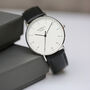 Men`s Minimalist Personalised Watch Architect Zephyr, thumbnail 4 of 4