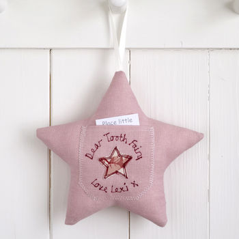 Personalised Tooth Fairy Pillow Gift, 8 of 12