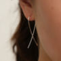 Wishbone Earrings, thumbnail 1 of 7