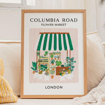 Columbia Road Flower Market Art Print, 2 of 3