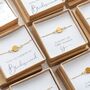 Personalised Bridesmaid Bracelet, thumbnail 1 of 9