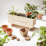 Personalised Herb Garden Wooden Wine Boxx, thumbnail 1 of 3