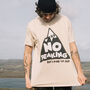 No Peaking Men's Slogan T Shirt, thumbnail 1 of 5