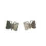 Sterling Silver Or Gold Vermeil Butterfly Studs, thumbnail 1 of 4