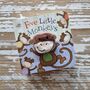 'Five Little Monkeys' Finger Puppet Book, thumbnail 1 of 2