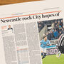 Newcastle Personalised Football Telegraph Book, thumbnail 7 of 12