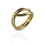 9ct Gold Coiled Snake Ring With Optional Diamonds, thumbnail 6 of 12
