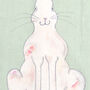 Easter Rabbit Linen Napkin Crackers, thumbnail 7 of 12