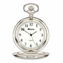 Classic Silver Polished Steel Ravel Pocket Watch, thumbnail 2 of 2
