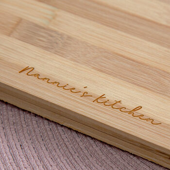 Spring Floral Bamboo Serving Board, 4 of 7