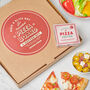 Personalised Couples Pizza Board And Cutter Set, thumbnail 3 of 5