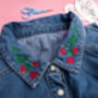 Stick And Stitch Embroidery Patches: Tulips And Daisies, thumbnail 3 of 9