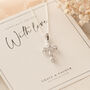 Cubic Zirconia Cross Necklace, thumbnail 2 of 11