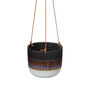 Ombre Dip Glaze Hanging Planter, thumbnail 5 of 7