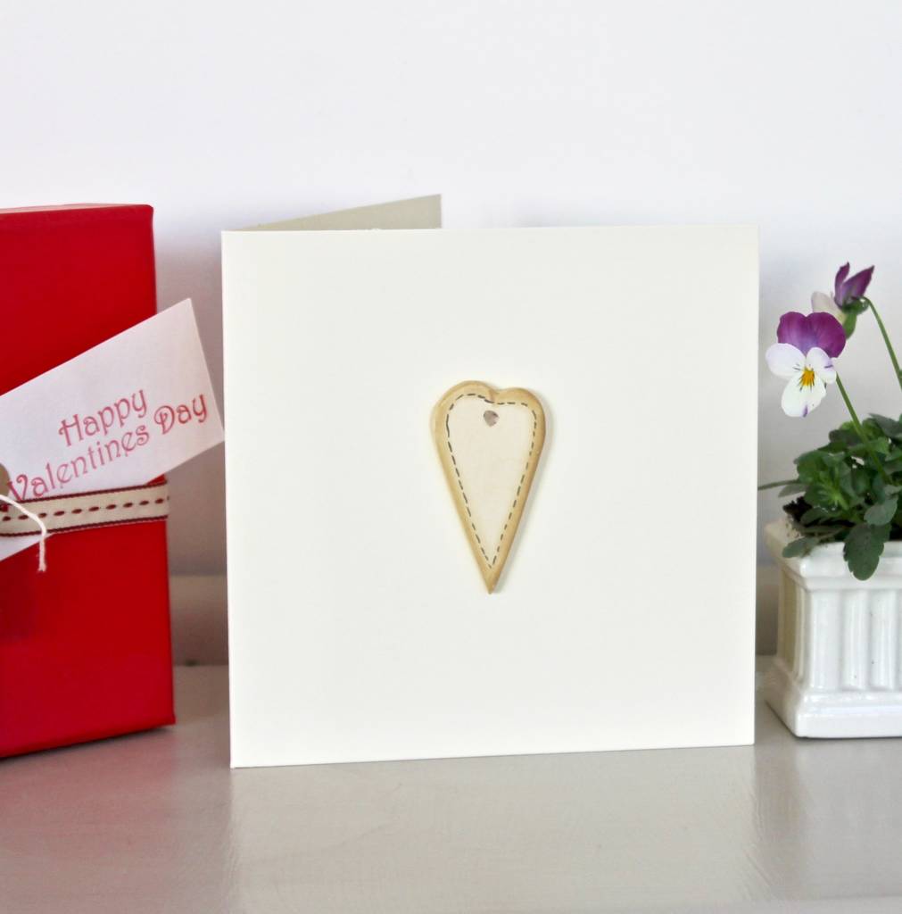 'Heart' Handmade Valentine's Card, 1 of 8