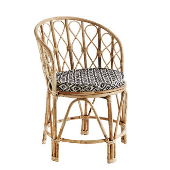 Bamboo Chair With Seat Pad, 2 of 2
