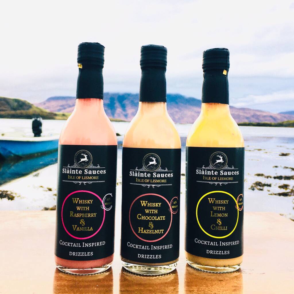 Whisky Sauce Gift Of Three By Oystercroft