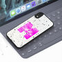 iPhone Case Big Pink Initial 12 13 14 15 Se, thumbnail 2 of 2